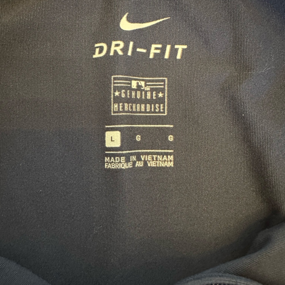 Nike Dri Fit Navy Blue MN Twins Quarter-Zip‎ Top size Large - Picture 8 of 12